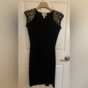 Joseph Ribkoff black beaded dress….well cared for!